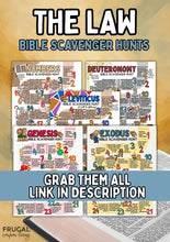 Load image into Gallery viewer, Numbers Bible Scavenger Hunt