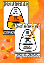 Load image into Gallery viewer, Trinity Candy Corn Coloring Wheel