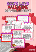 Load image into Gallery viewer, God's Love Valentine Scavenger Hunt