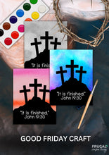 Load image into Gallery viewer, Watercolor Good Friday Craft