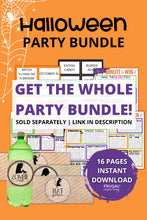 Load image into Gallery viewer, Halloween Party Games