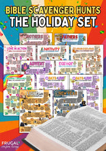 Load image into Gallery viewer, Holiday Bible Scavenger Hunt Set