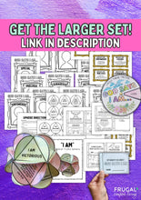Load image into Gallery viewer, God Says I Am Coloring Wheel