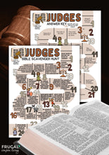 Load image into Gallery viewer, Judges Bible Scavenger Hunt