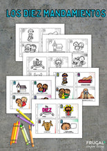 Load image into Gallery viewer, The Ten Commandments Mini Book in Spanish