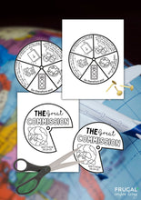 Load image into Gallery viewer, The Great Commission Coloring Wheel