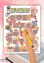 Load image into Gallery viewer, Philippians Bible Scavenger Hunt