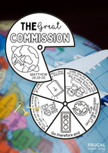 Load image into Gallery viewer, The Great Commission Coloring Wheel