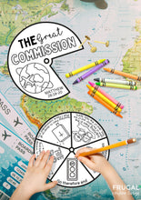 Load image into Gallery viewer, The Great Commission Coloring Wheel