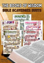 Load image into Gallery viewer, Wisdom & Poetry Bible Scavenger Hunt Set