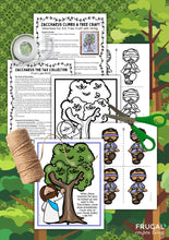 Load image into Gallery viewer, Zacchaeus the Tax Collector Tree Craft