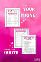 Load image into Gallery viewer, Ladies Night Games