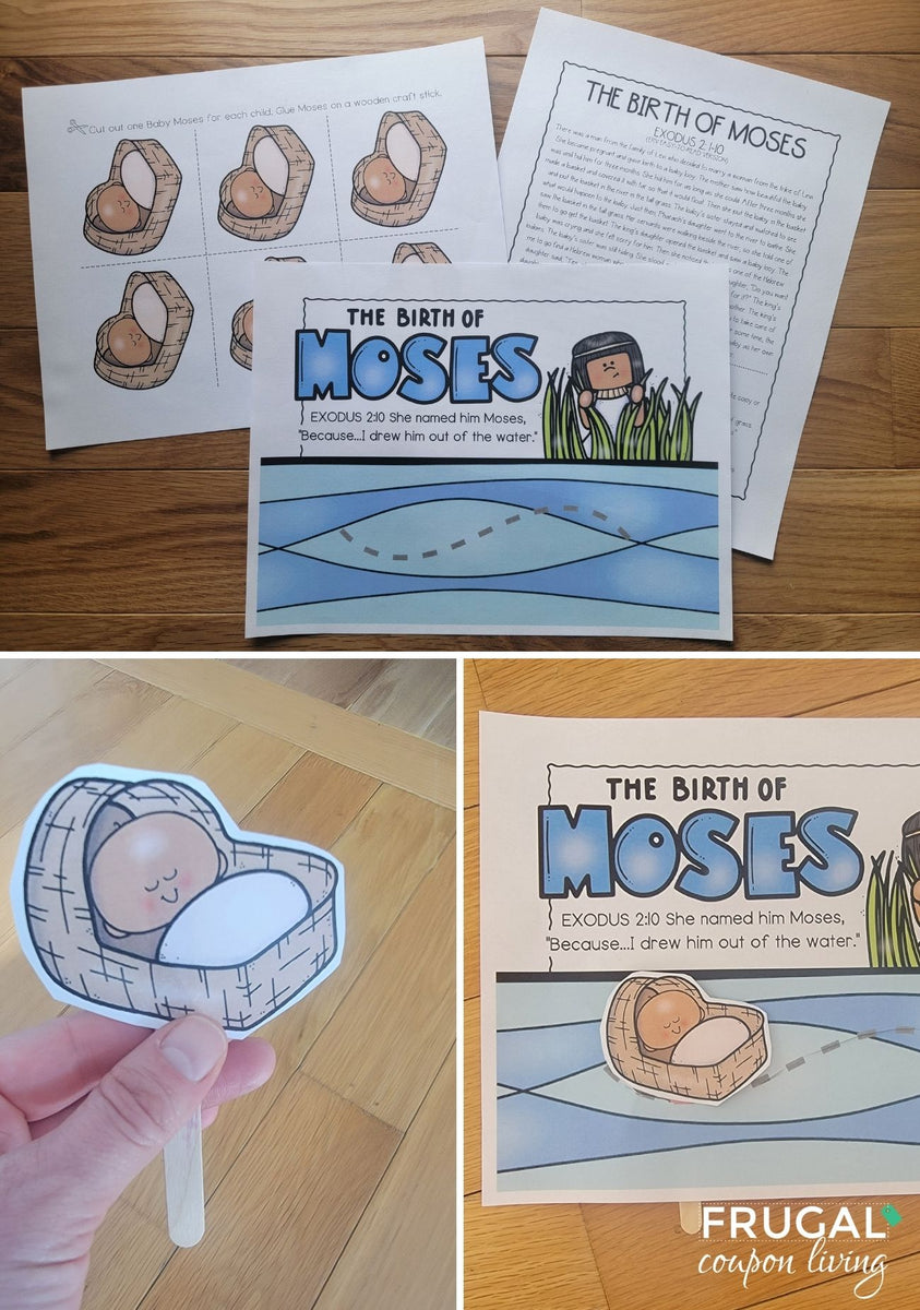 birth-of-moses-craft-with-craft-sticks-exodus-2-bible-story-printable-frugal-coupon-living for Free Printable Baby Moses Craft Birth of Moses Craft with Craft Sticks- Exodus 2 Bible Story Printable – Frugal Coupon Living for Free Printable Baby Moses Craft