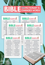 Load image into Gallery viewer, Bible Charades & Pictionary Game Cards