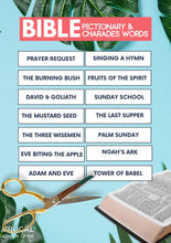 Load image into Gallery viewer, Bible Charades & Pictionary Game Cards