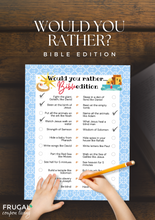 Load image into Gallery viewer, Would You Rather Bible Game