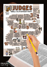 Load image into Gallery viewer, Judges Bible Scavenger Hunt
