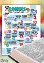 Load image into Gallery viewer, Romans Bible Scavenger Hunt
