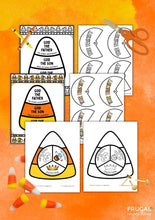 Load image into Gallery viewer, Trinity Candy Corn Coloring Wheel