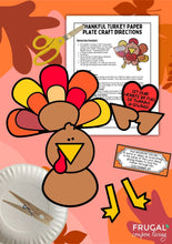 Load image into Gallery viewer, Thankful Turkey Craft