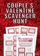 Load image into Gallery viewer, Valentine's Day Couples' Scavenger Hunt