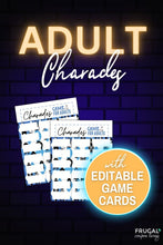Load image into Gallery viewer, 162 Charades Words for Adults