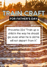 Load image into Gallery viewer, Proverbs 22:6 Father's Day Craft