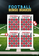 Load image into Gallery viewer, Football Party Games Set |  Charades, Bingo, 5-Second, More