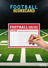 Load image into Gallery viewer, Football Party Games Set |  Charades, Bingo, 5-Second, More