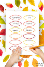 Load image into Gallery viewer, Gratitude Tree Activity Printable
