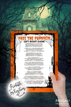 Load image into Gallery viewer, Pass the Pumpkin Halloween Game