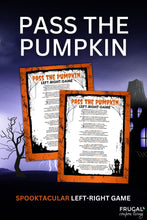 Load image into Gallery viewer, Pass the Pumpkin Halloween Game