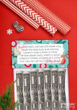 Load image into Gallery viewer, Christmas Dough Money Gift Bag Topper