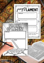 Load image into Gallery viewer, Prayer of Lament Activity Set