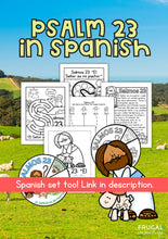 Load image into Gallery viewer, Psalm 23 Lesson Activities for Kids