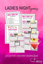 Load image into Gallery viewer, Ladies Night Games