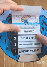 Load image into Gallery viewer, Moses & the Red Sea Story Craft