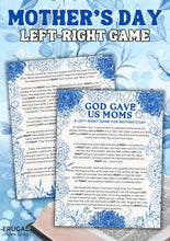 Load image into Gallery viewer, Mother's Day Left-Right Game