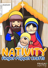 Load image into Gallery viewer, Nativity Finger Puppets
