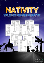 Load image into Gallery viewer, Nativity Finger Puppets