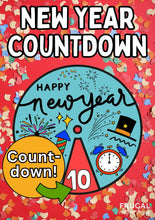 Load image into Gallery viewer, New Year's Eve Countdown Craft