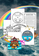 Load image into Gallery viewer, Noah's Ark Coloring Wheel