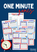 Load image into Gallery viewer, Popular One Minute Games