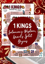 Load image into Gallery viewer, 1 Kings Bible Scavenger Hunt