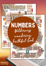 Load image into Gallery viewer, Numbers Bible Scavenger Hunt