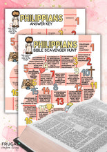 Load image into Gallery viewer, Philippians Bible Scavenger Hunt