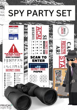 Load image into Gallery viewer, Spy Birthday Party Set