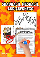 Load image into Gallery viewer, Shadrach, Meshach, & Abednego Craft