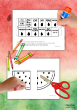 Load image into Gallery viewer, Watermelon Fruits of the Spirit Craft