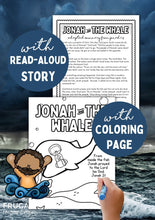 Load image into Gallery viewer, Jonah and the Whale Story Craft